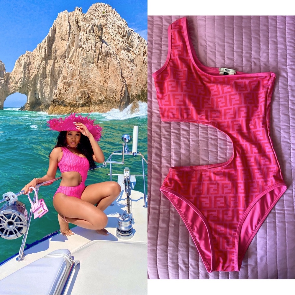 Inspired One-Piece Swimsuit